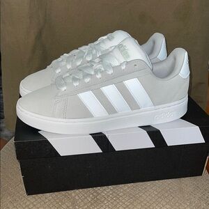 NWT Adidas Grand Court Alpha White Sneakers men’s size 12